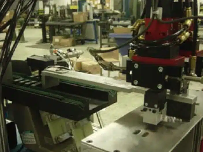 Linear Discharge w/ Active Orientation Tooling